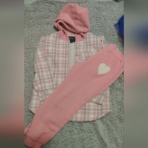 Buffalo David Bitton Pink Plaid Shirt